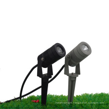 IP65 waterproof 3w 5w 7w 10w cold white aluminum outdoor led garden spike lamp